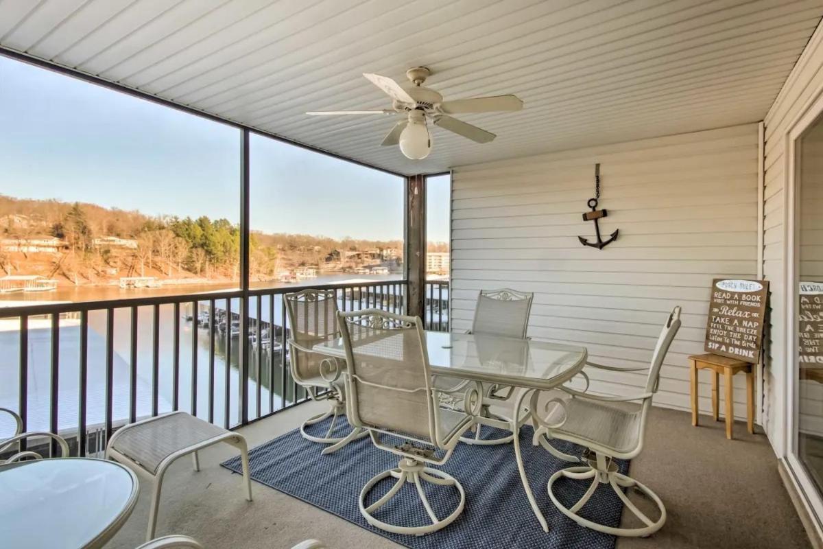 Waterfront Condo With Boat Slip! Lake Ozark Zewnętrze zdjęcie